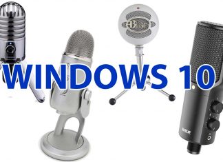 Настройка микрофона в windows 10 Микрофон windows 10