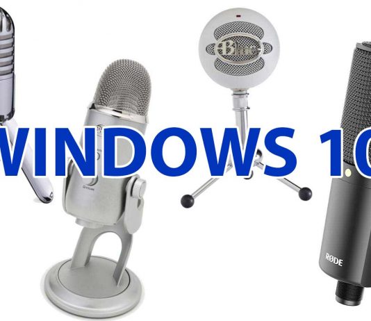 Настройка микрофона в windows 10 Микрофон windows 10